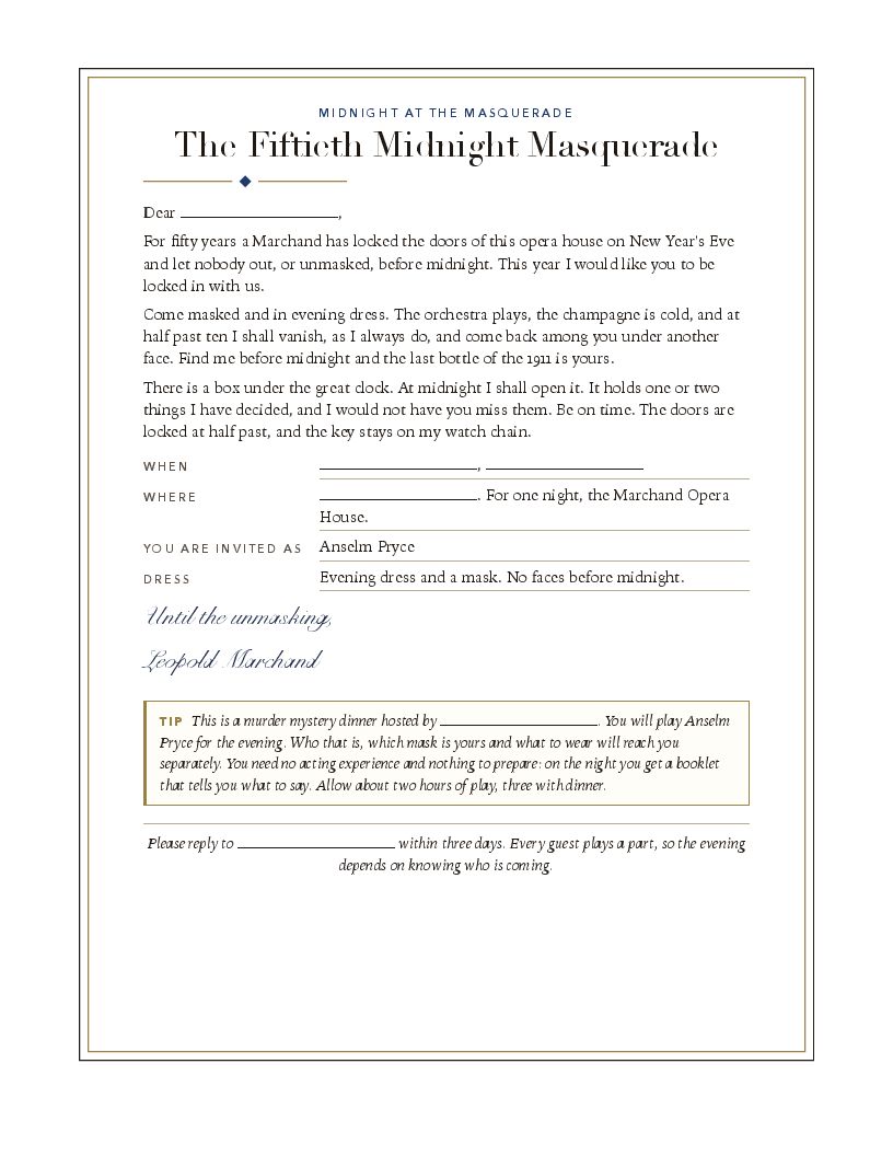 An invitation for every guest